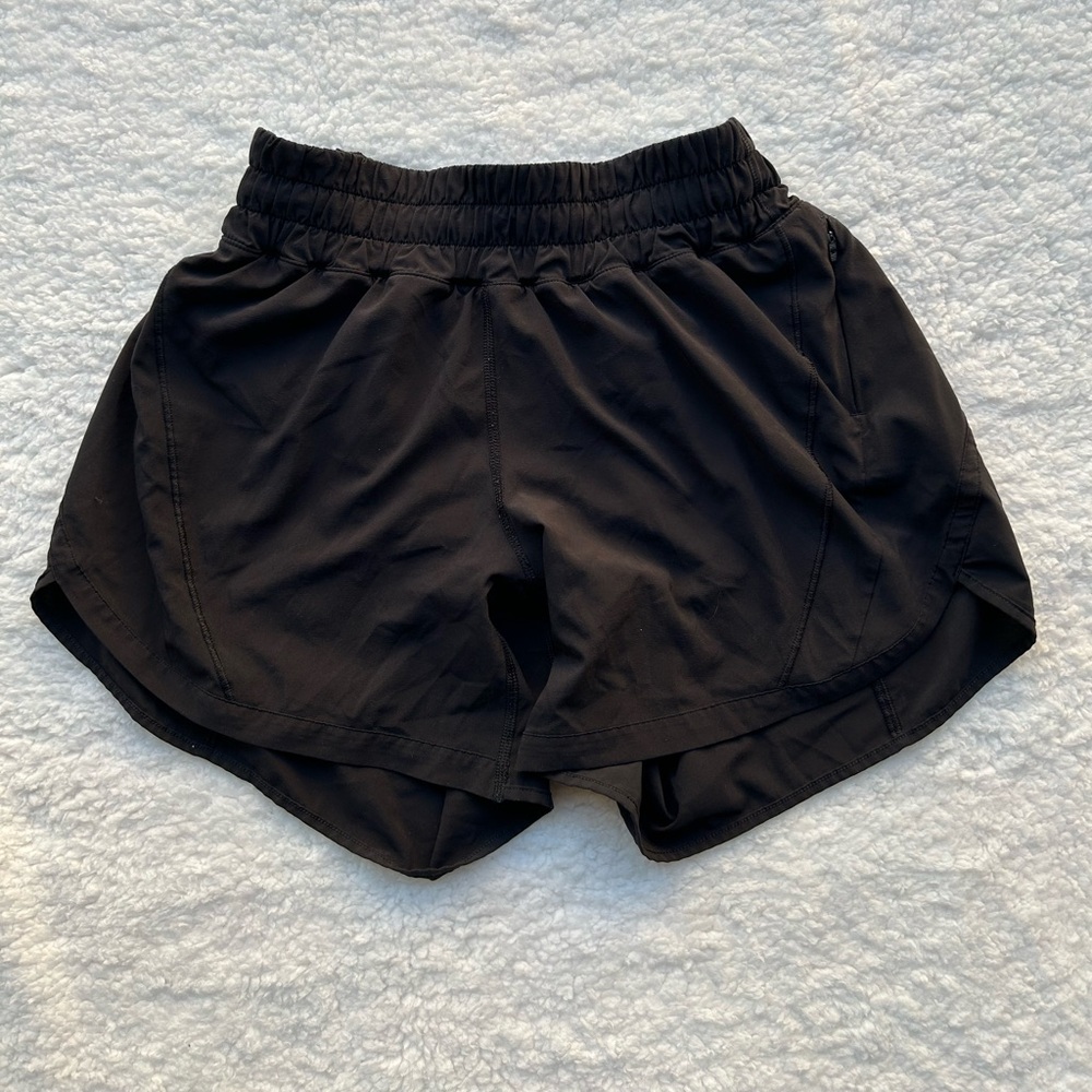 Lululemon black shorts size 4